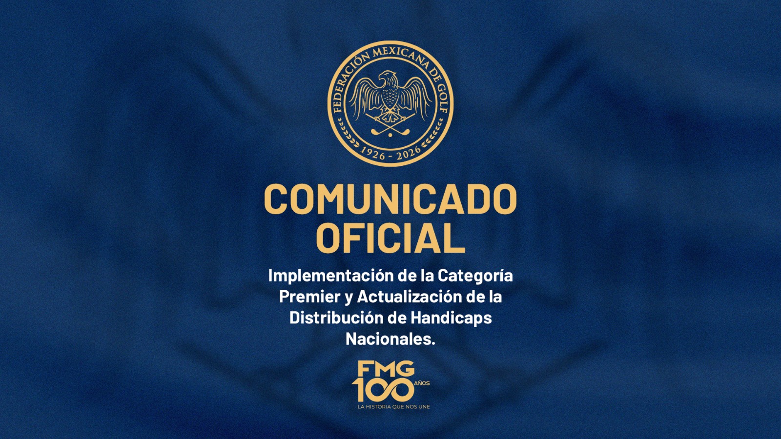 Actualización hándicap 2026
