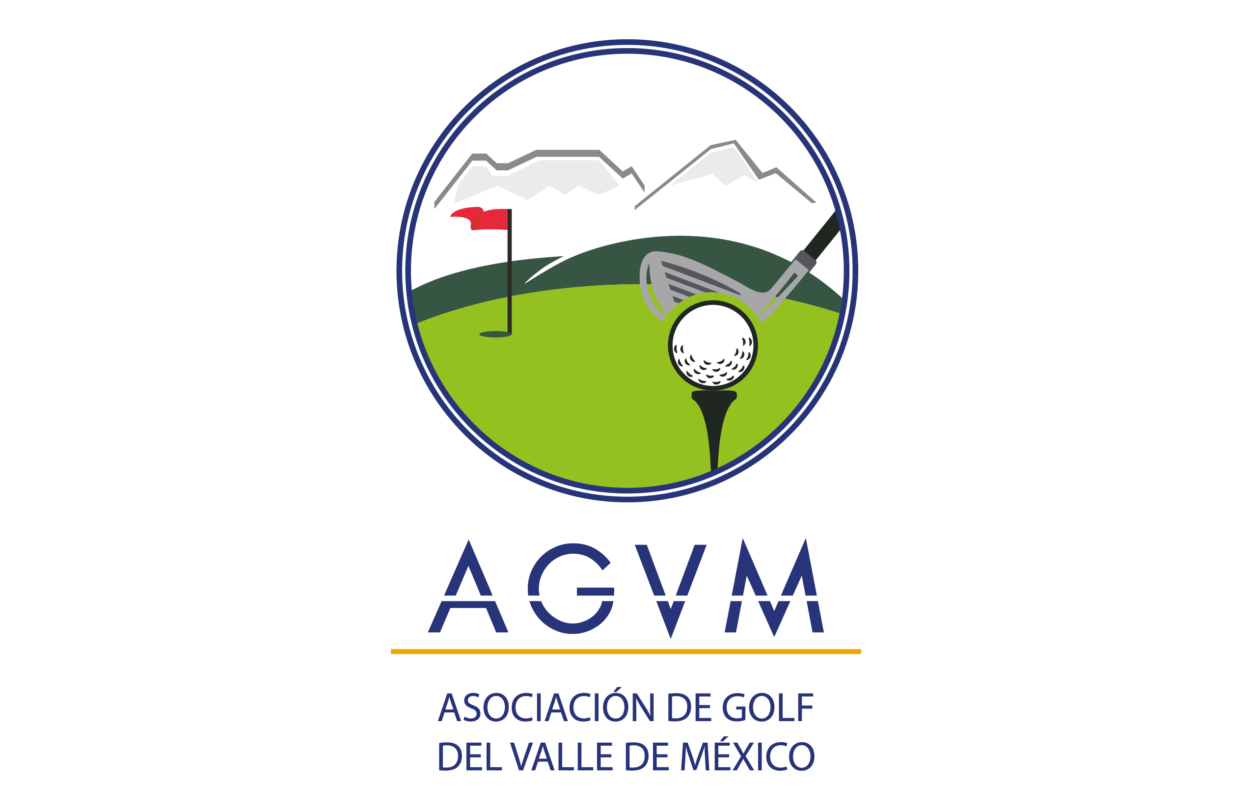 Logo de la Asociación de Golf del Valle de México A.C.