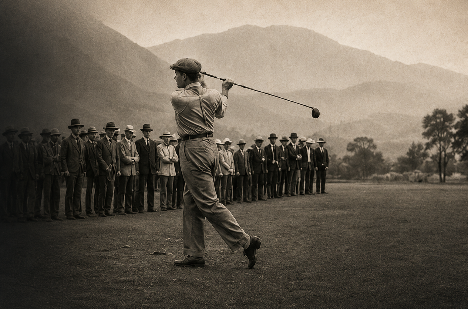 Imagen histórica de la Federación Mexicana de Golf